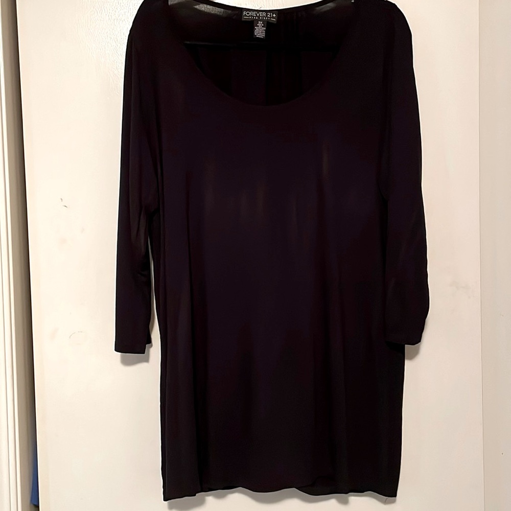 Forever 21 Black long sleeve top